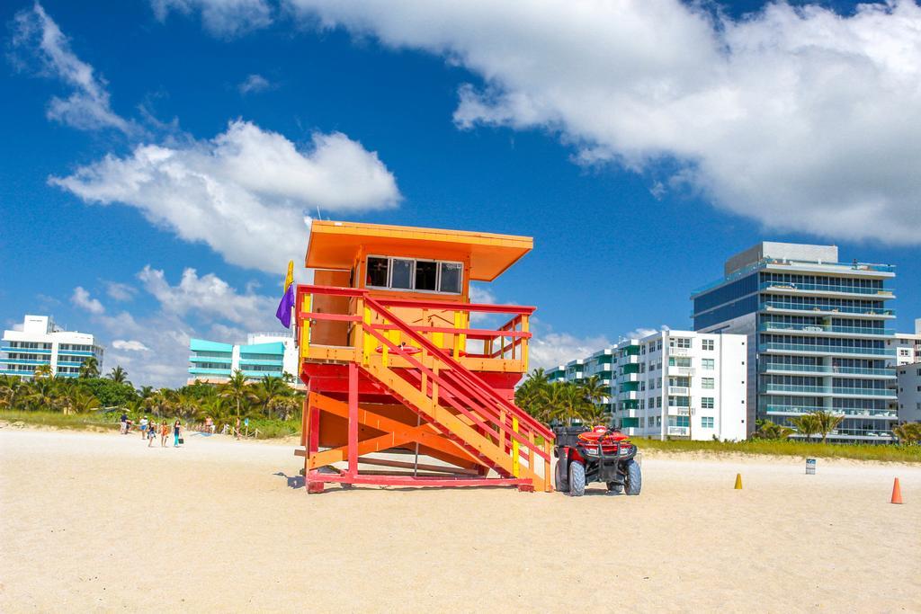 Ocean Walk Apartments Miami Beach Bagian luar foto